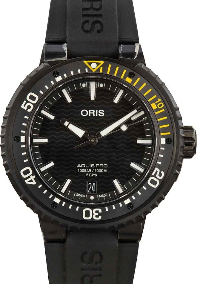 Buy Oris Aquis 01 400 7767 7754 07 426 64BTEB Bob s Watches