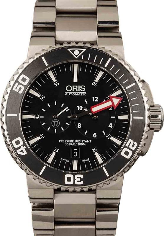 Buy Oris Aquis 01 749 7677 7154 SET Bob s Watches Sku 7677 7154