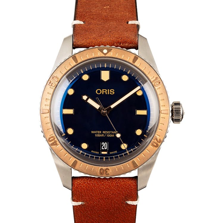 Oris Divers Leather Band