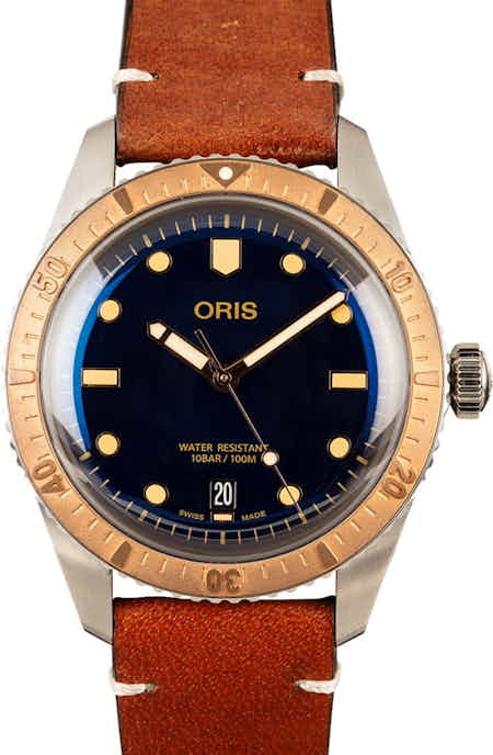Oris Divers Leather Band
