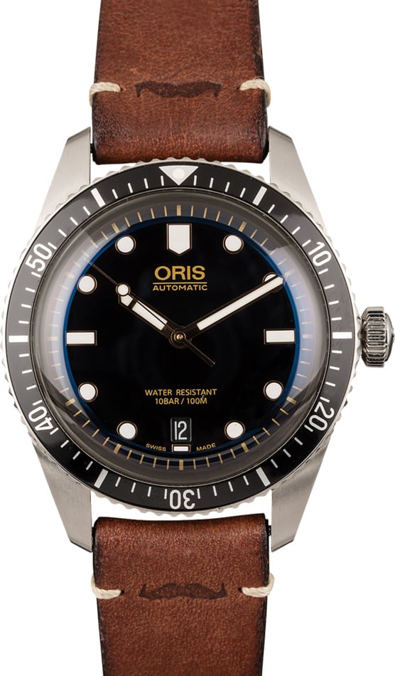 Buy Oris Divers 01 733 7707 4084 Set LS Bob s Watches Sku 153360