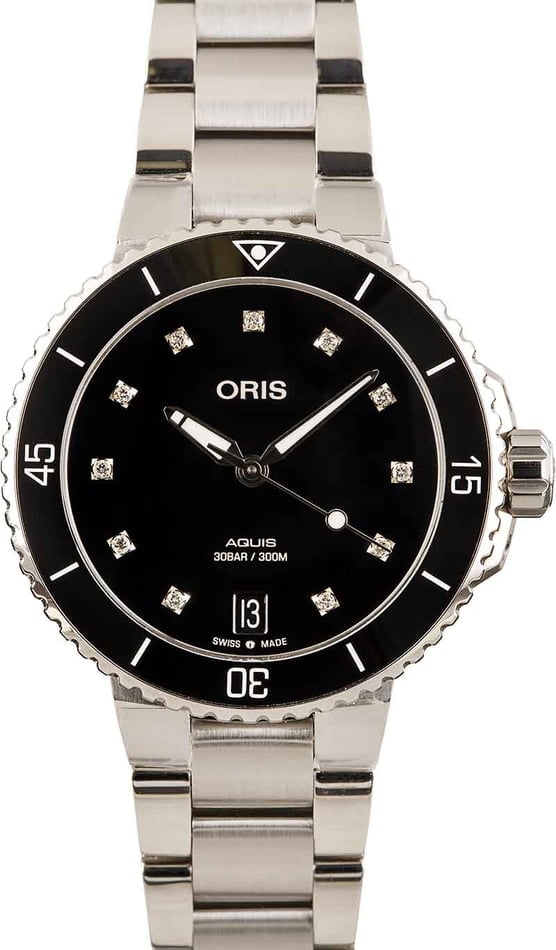 Buy Oris Aquis 01 733 7731 4194 07 8 18 05P Bob s Watches Sku