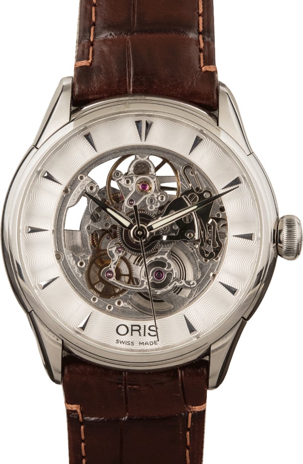 Buy Like-New Oris Artelier 01 734 7591 4051-07 5 21 70FC | Bob's Watches -  Sku: 145676