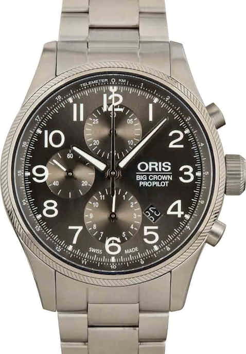 Oris Big Crown ProPilot Chronograph Grey Dial