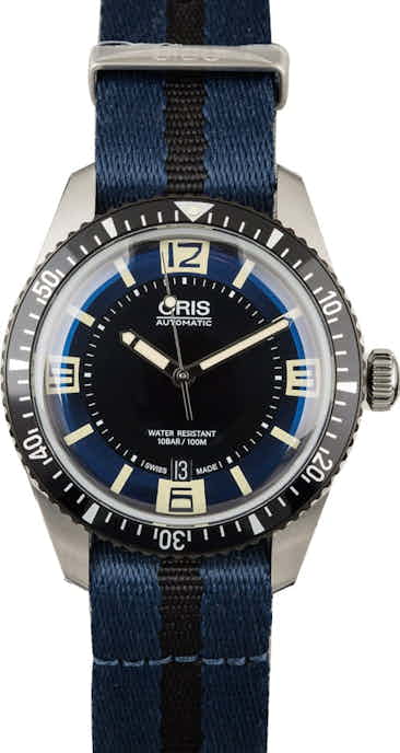 Oris Diver 65 Blue & Black Dial