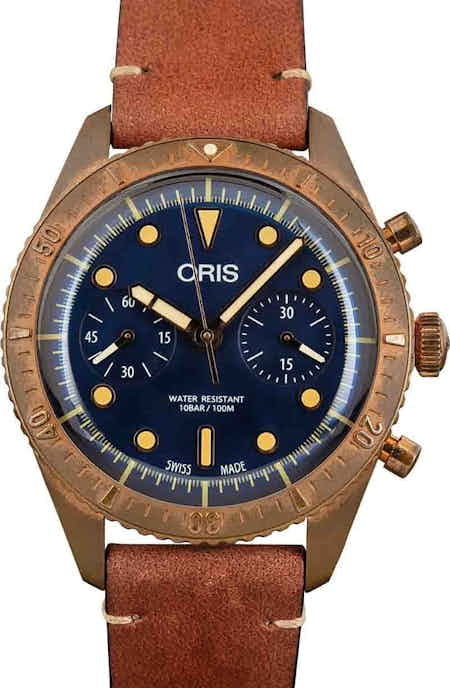 Oris Divers Carl Brashear Chronograph Limited Edition Bronze