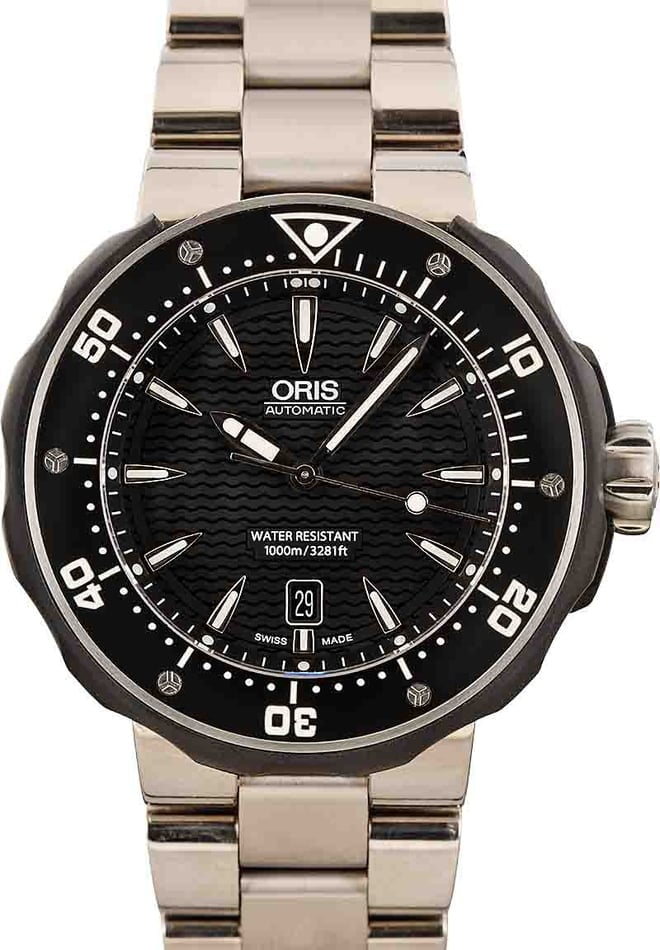 Buy Oris ProDiver 01 733 7646 7154-07 8 26 71PEB | Bob's Watches 