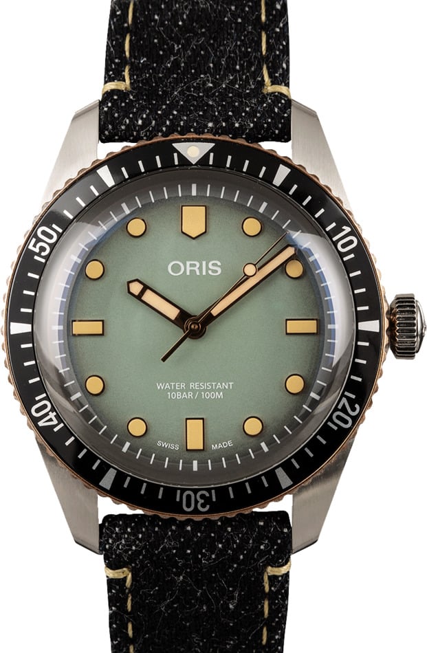 Buy Oris Divers 01 733 7707 4337 Set Bob s Watches Sku 7707 4337