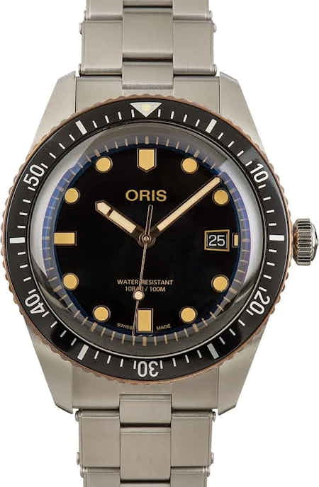 Oris Divers Sixty-Five Stainless Steel & Bronze