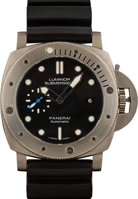 Pre-Owned Panerai Submersible Stainless Steel